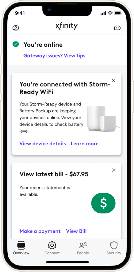 storm ready wifi wireframes