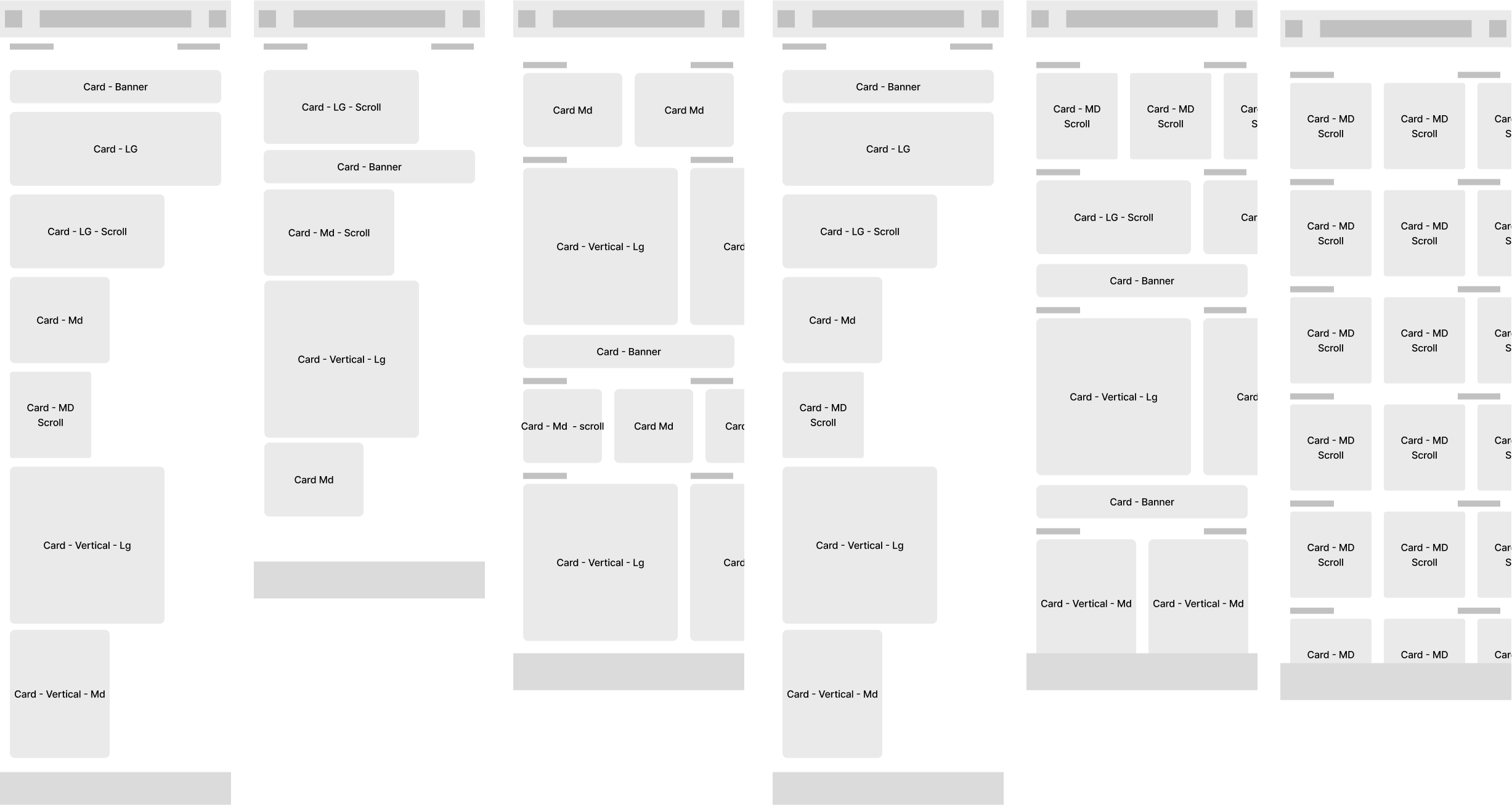 sanctuary screen layouts